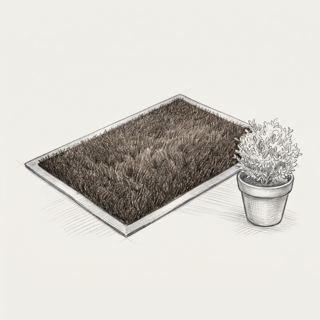 Mercer Tufted Mat, study